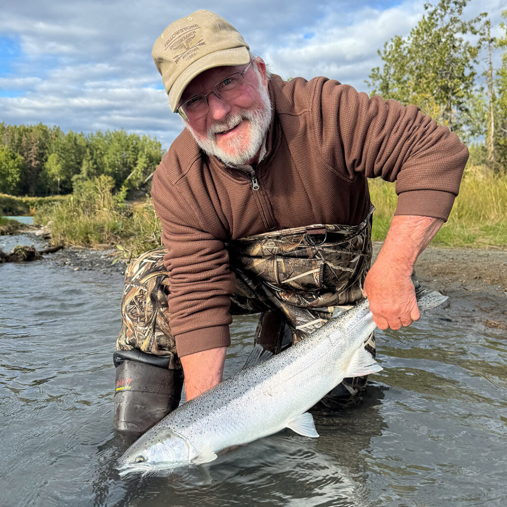 Washington Fishing Guides fishing for trophy steelhead